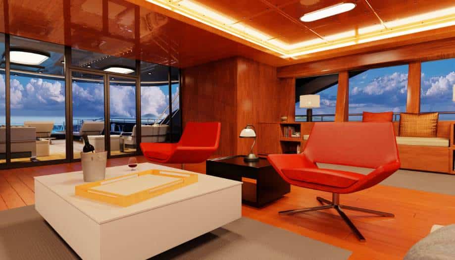 services for leather and vinyl interiors on yachts, boats and other marine vessels
