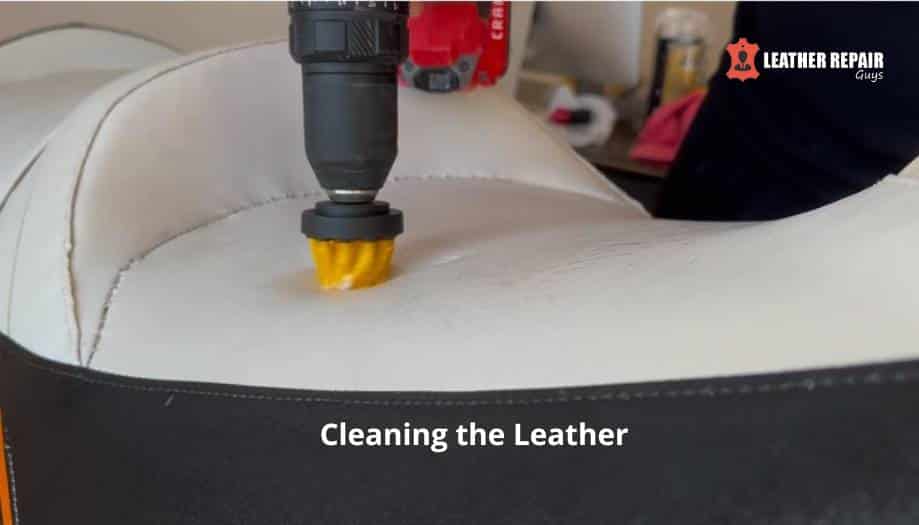 Cleaning the Leather