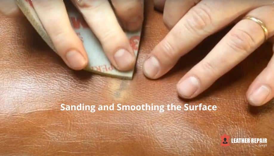 Sanding and Smoothing the Surface