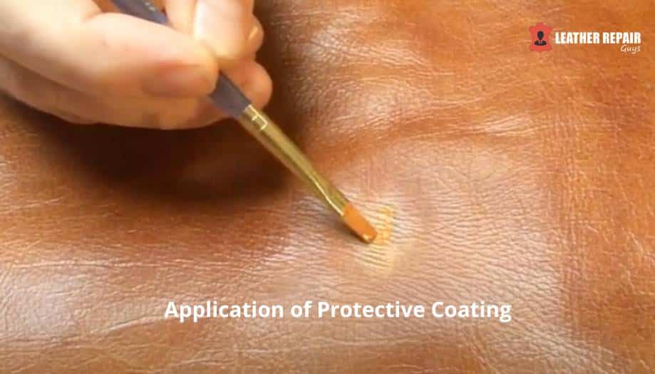 Leather Application of Protective Coating